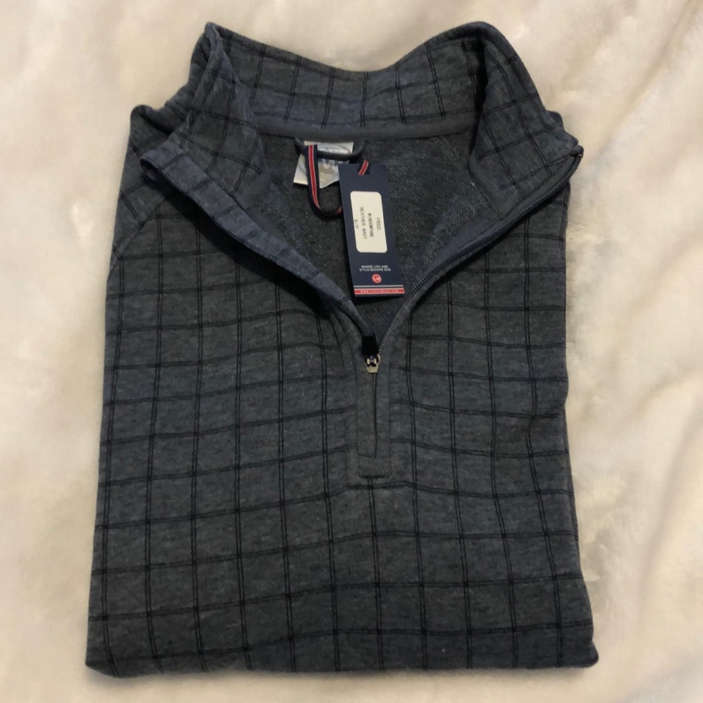NWT Levelwear slate blue pullover